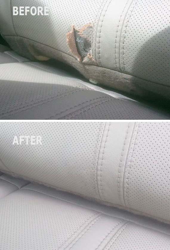 Interior Repair for leather vinyl cloth for Truck Auto
